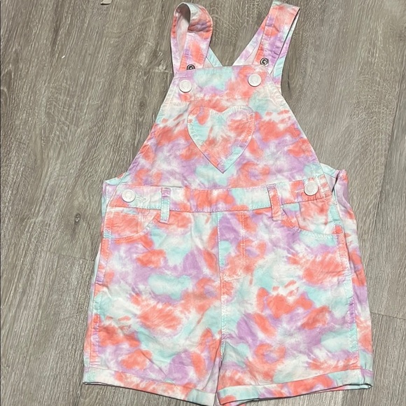 4/$20Kids Tie-Dye Overalls - Picture 1 of 1